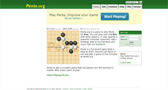 Desktop Screenshot of pente.org