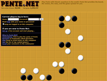 Tablet Screenshot of pente.net